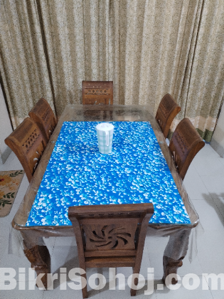 সোফা ও ডাইনিং টেবিল